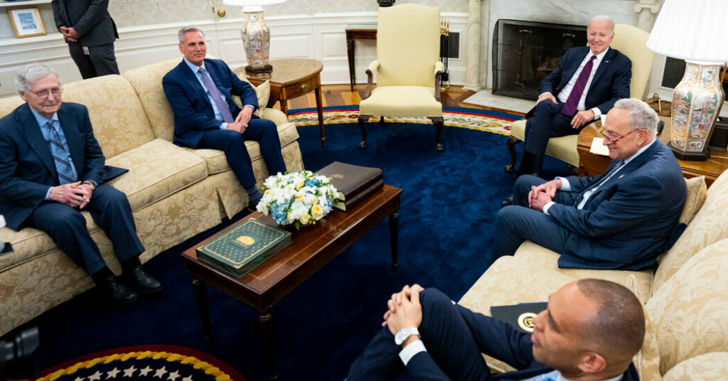 Meeting Between Biden and Republicans Delayed as Sides Pursue Debt Limit Deal