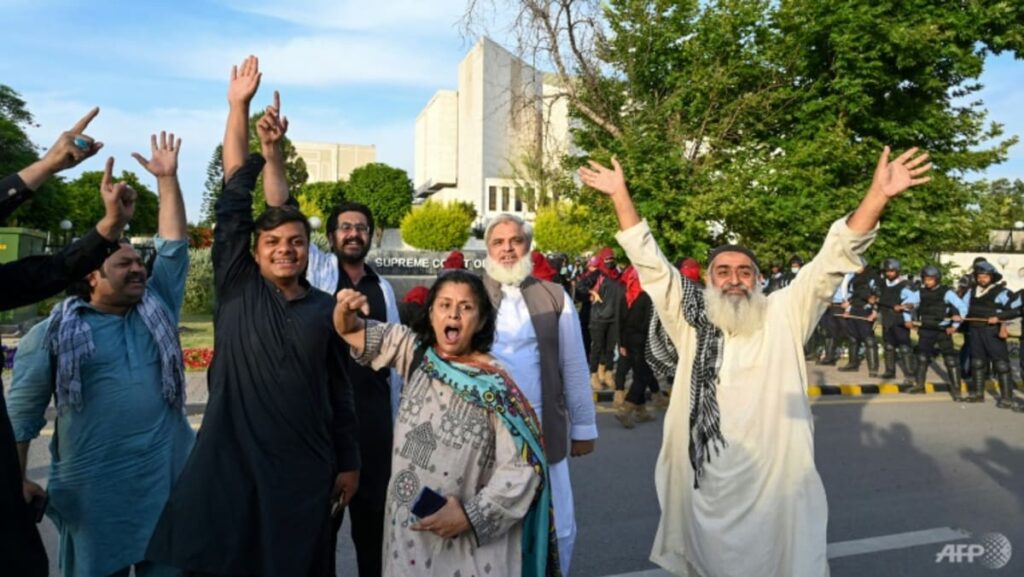 Pakistan’s Supreme Court declares arrest of ex-PM Khan unlawful