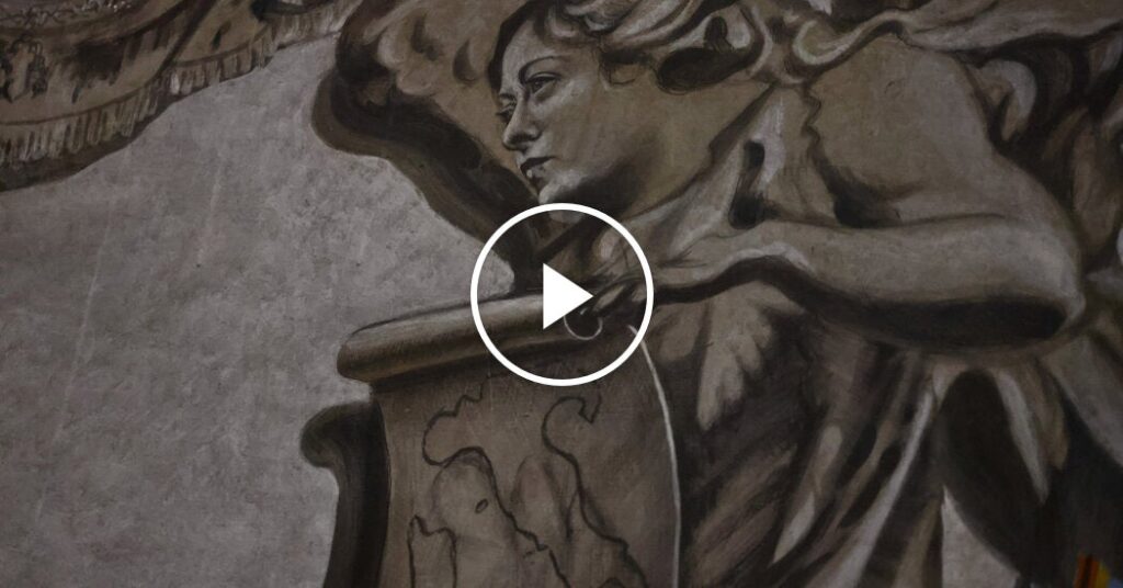 Angel Restoration Resembles Italy’s Prime Minister