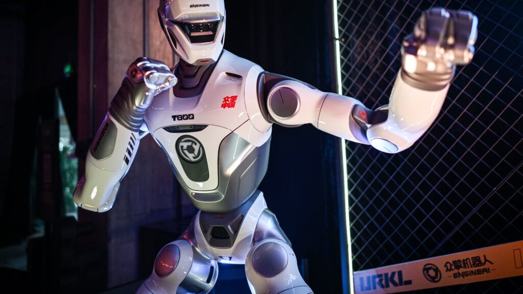 China’s humanoid robots go from viral stumbles to kung fu flips in one year