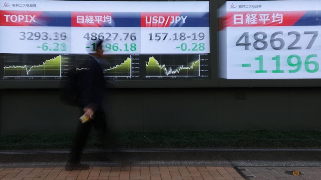 Asian markets sluggish as Chinese New Year holiday looms