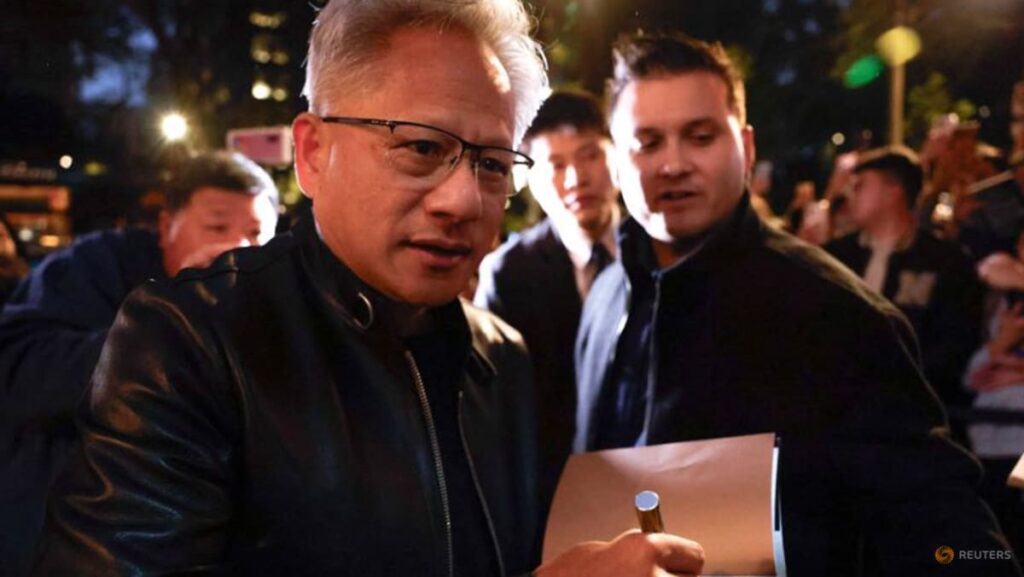 ‘People’s dad’ Jensen Huang praises, pushes Nvidia suppliers on mobbed Taiwan visit