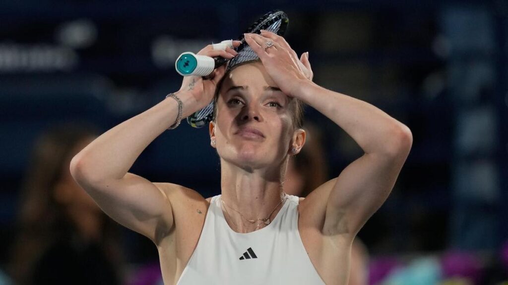 Svitolina outlasts Gauff to meet Pegula in Dubai final
