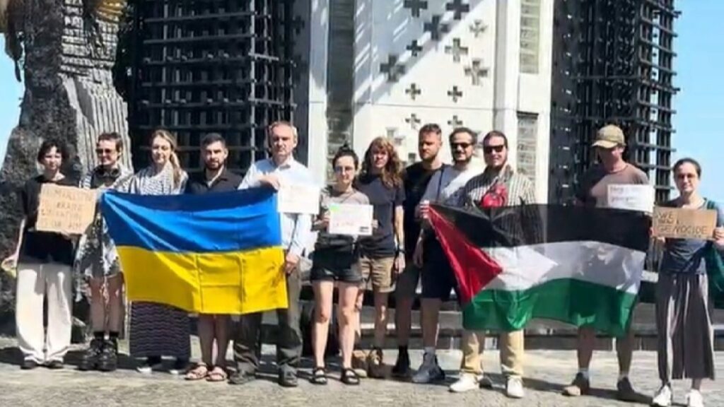 In war-torn Ukraine, showing sympathy for Palestine is no longer a taboo | Israel-Palestine conflict News