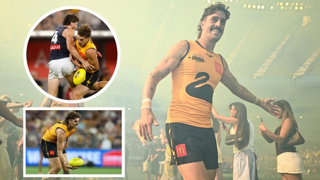 AFL Origin: How Fremantle star Luke Jackson fared in his first outing as a big-bodied midfielder for WA