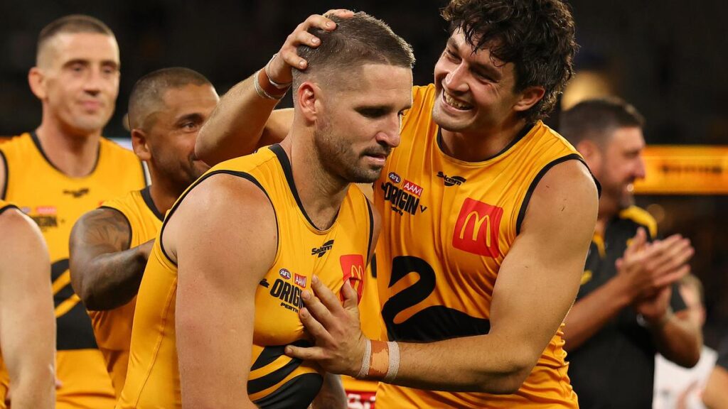 AFL Origin: WA’s Jesse Hogan reflects on amazing footy journey after winning Graham Moss Medal