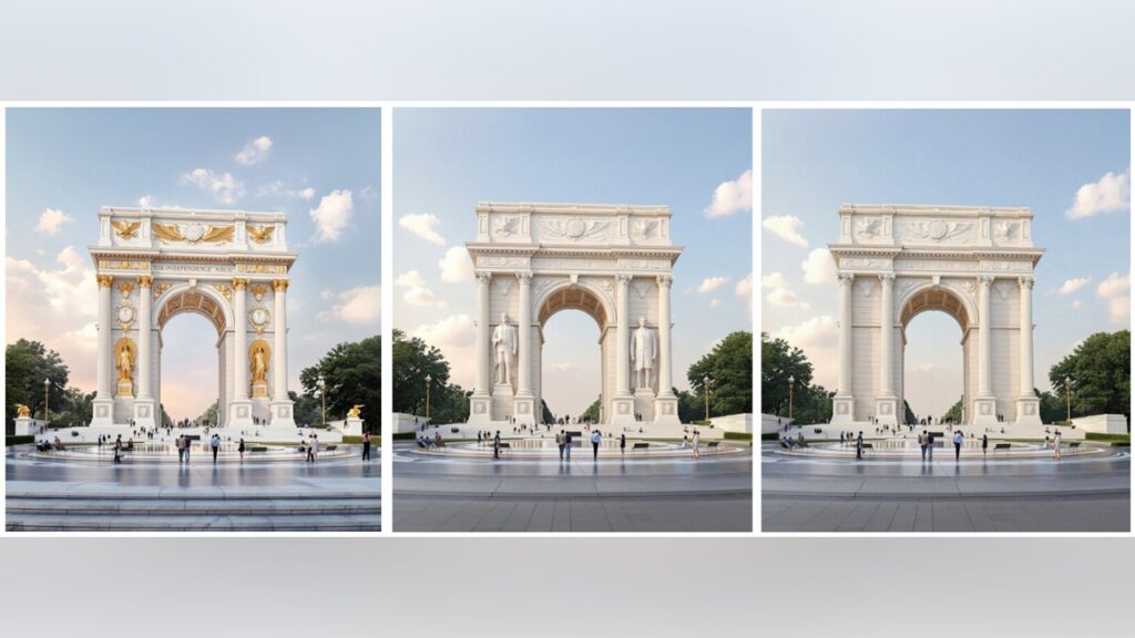 White House responds to reports Trump wants 250-foot ‘Independence Arch’