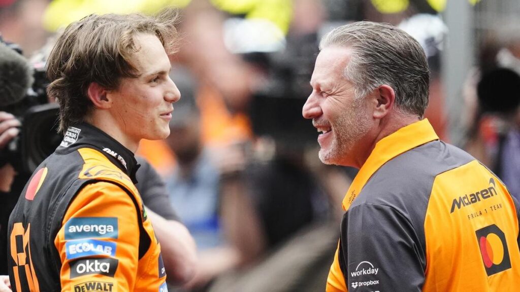 McLaren: Piastri on course to follow Norris to F1 title