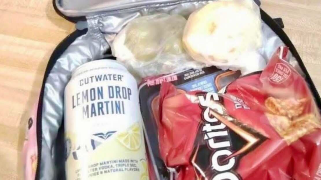 Police warn parents to check lunchboxes after child brings martini to school