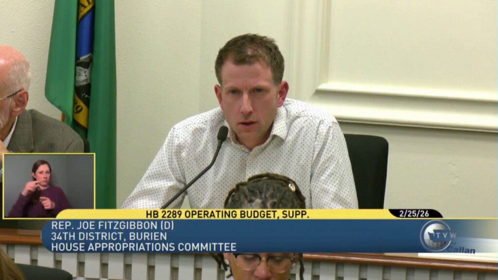 Washington House leader Joe Fitzgibbon apologizes for drinking before hearing