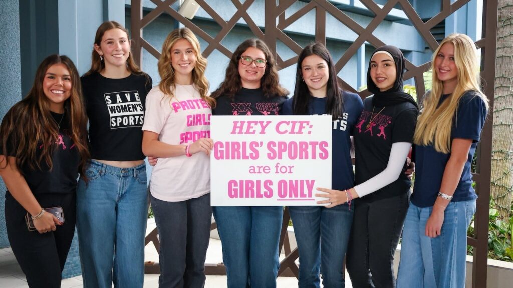 California girls’ sports culture war heats up amid protests, track controversy