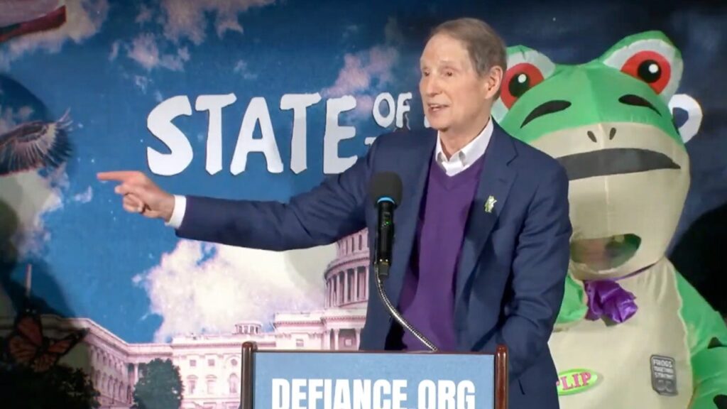 Dem senator credits frog protesters with defeating Trump’s National Guard plans in Portland