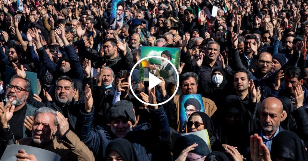 ‘We Are Orphans’: Shiite Muslims Protest the Killing of Khamenei