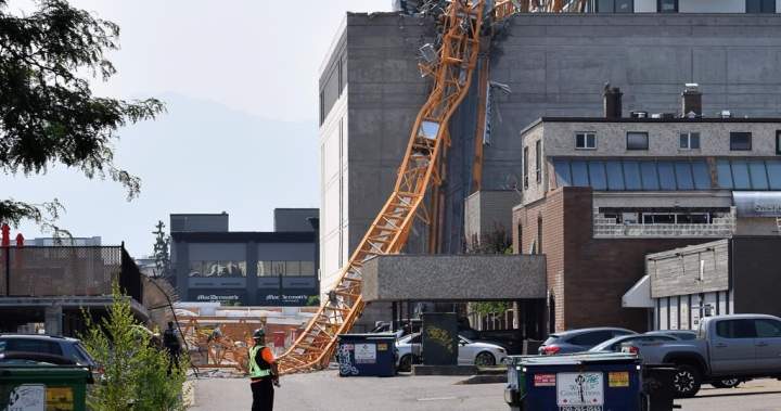 New safety measures announced amid wait for answers in 2021 Kelowna crane collapse – Okanagan
