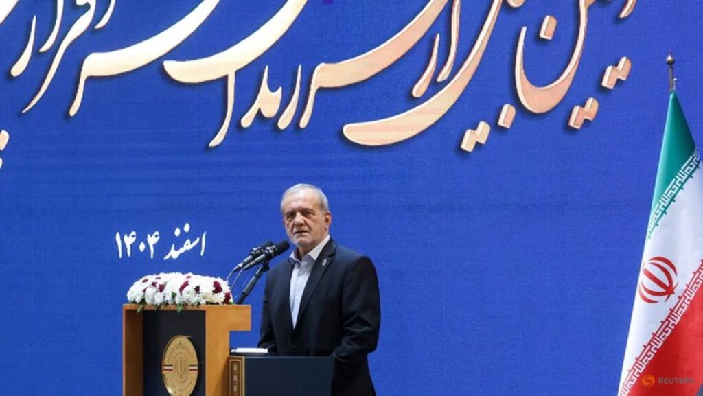 Iran’s president says immediate cessation of US-Israeli aggression needed to end war