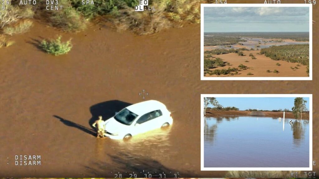 Cyclone Narelle aftermath: Carnarvon set to be cut off by flood waters, Premier says don’t cancel travel plans