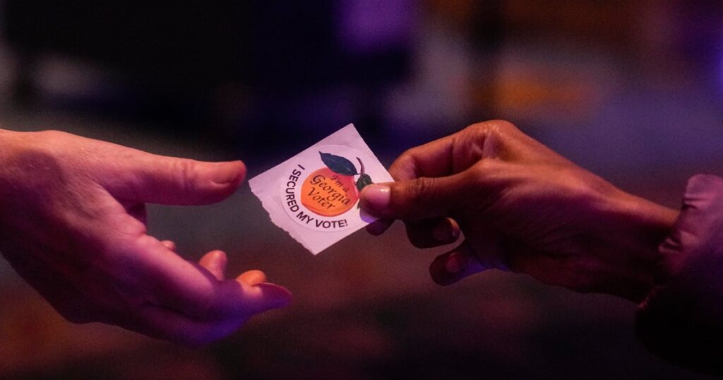 Georgia voters choosing between crowded field in special election to replace Marjorie Taylor Greene