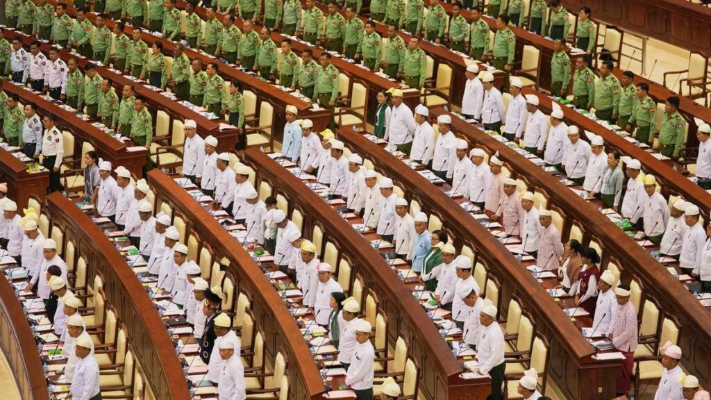 Myanmar parliament meets for first time in five years