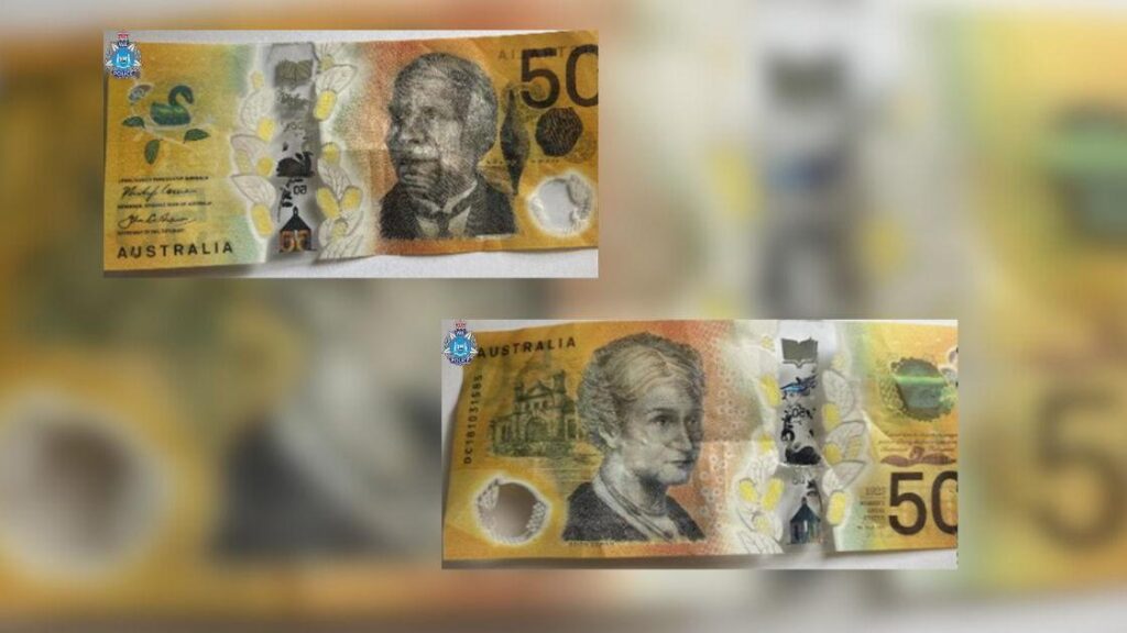 Police investigating counterfeit $50 notes in Great Southern after three businesses presented with false cash