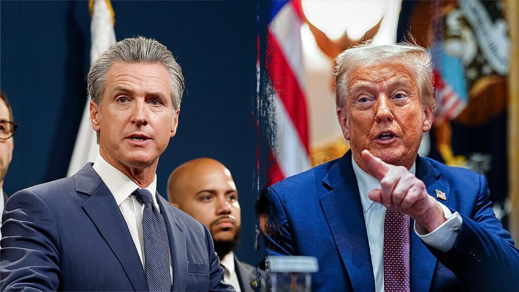 Trump questions Newsom’s ability to serve due to dyslexia