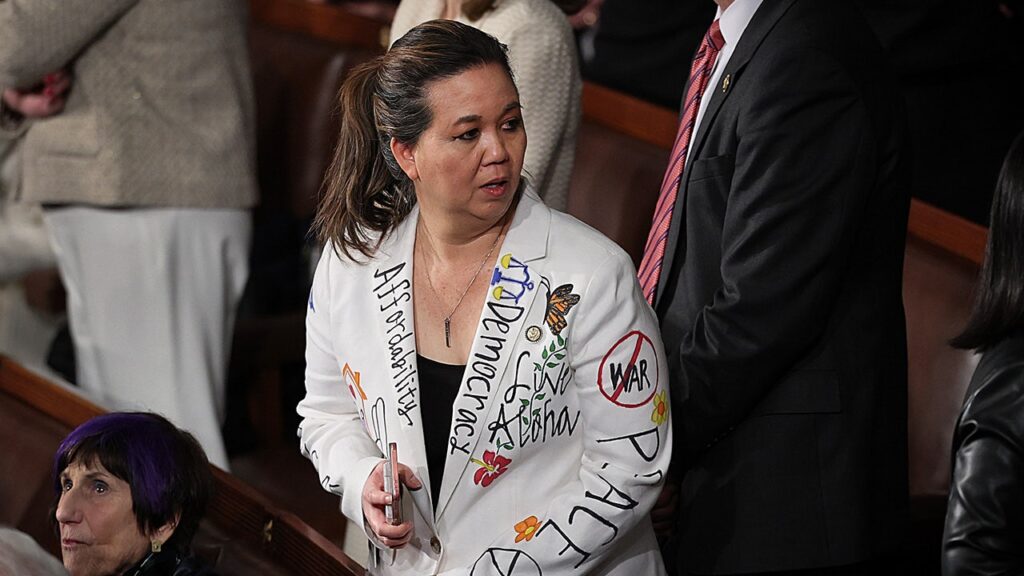 Rep. Jill Tokuda explains why she didn’t stand during Trump’s viral SOTU moment