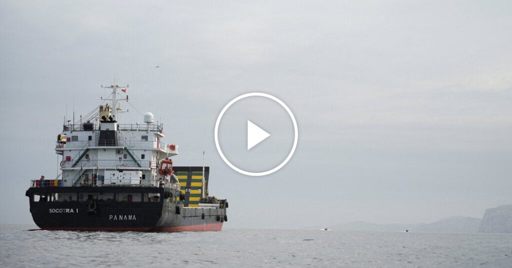 Trump Says U.S. Will Blockade Iranian Ports in Strait of Hormuz