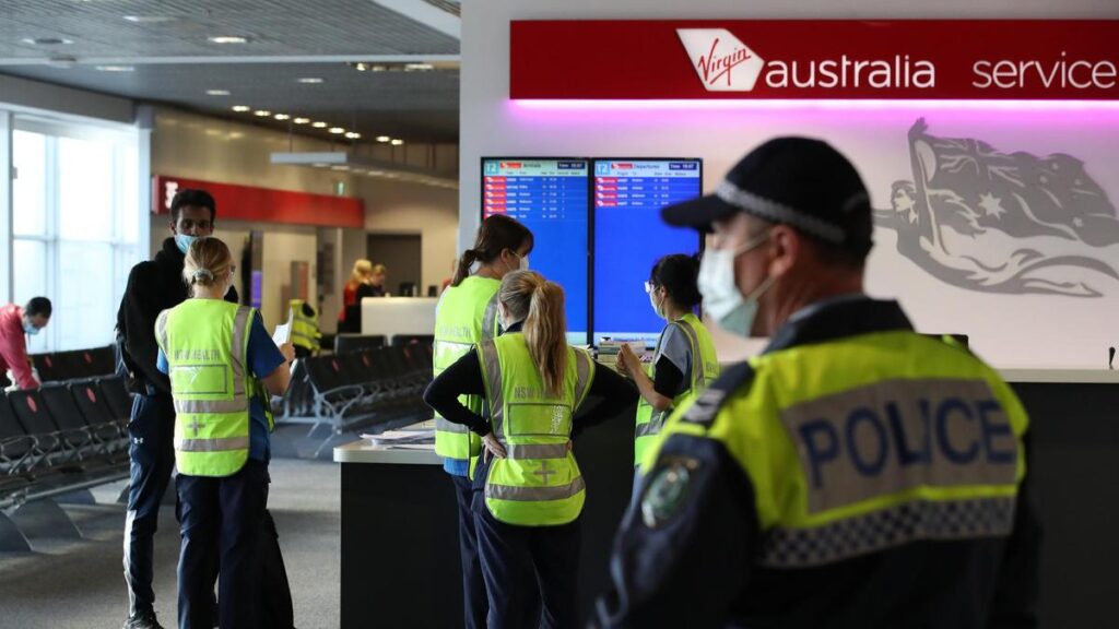 Man arrested at Melbourne Airport and charged with woman’s murder