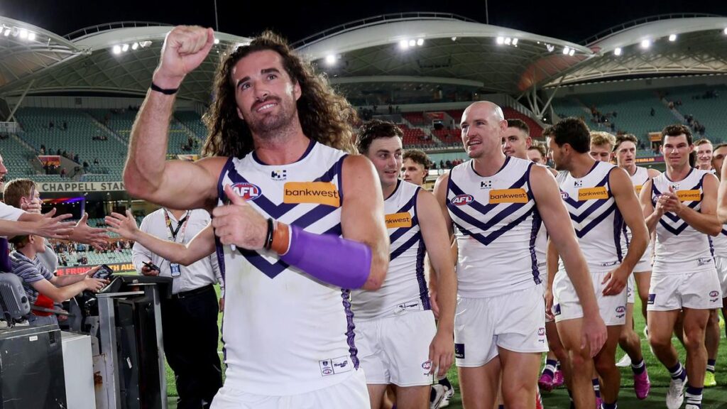 Fremantle Dockers defender Brennan Cox pays tribute to captain Alex Pearce