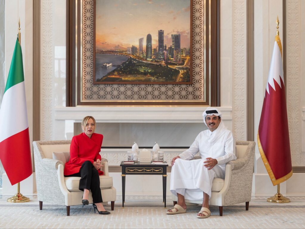 Italy’s Meloni meets Qatar emir to discuss energy issues amid Iran war | Energy News
