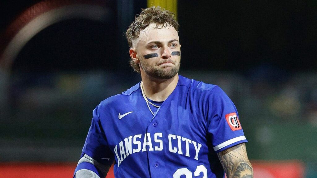 Royals rookie Carter Jensen admits he slept through alarm before start