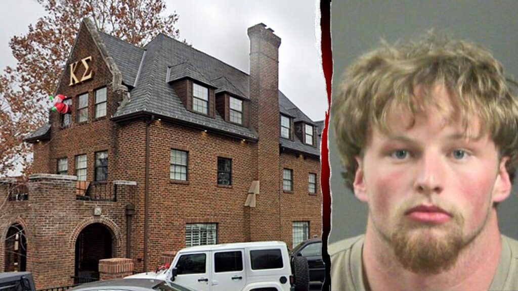University of Arkansas student charged with rape at fraternity house