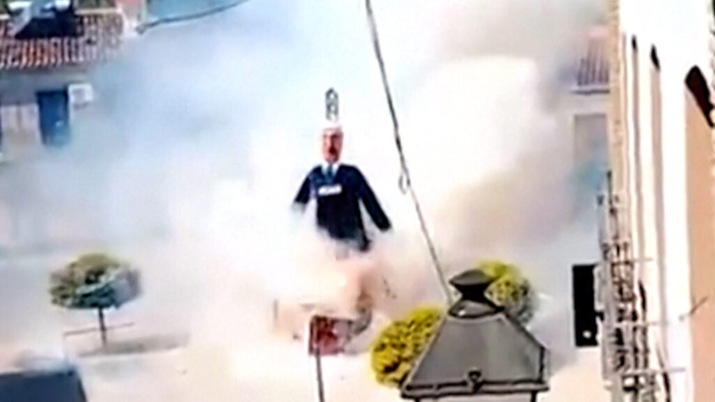 Israel reprimands Spanish diplomat over detonation of Netanyahu effigy | Benjamin Netanyahu