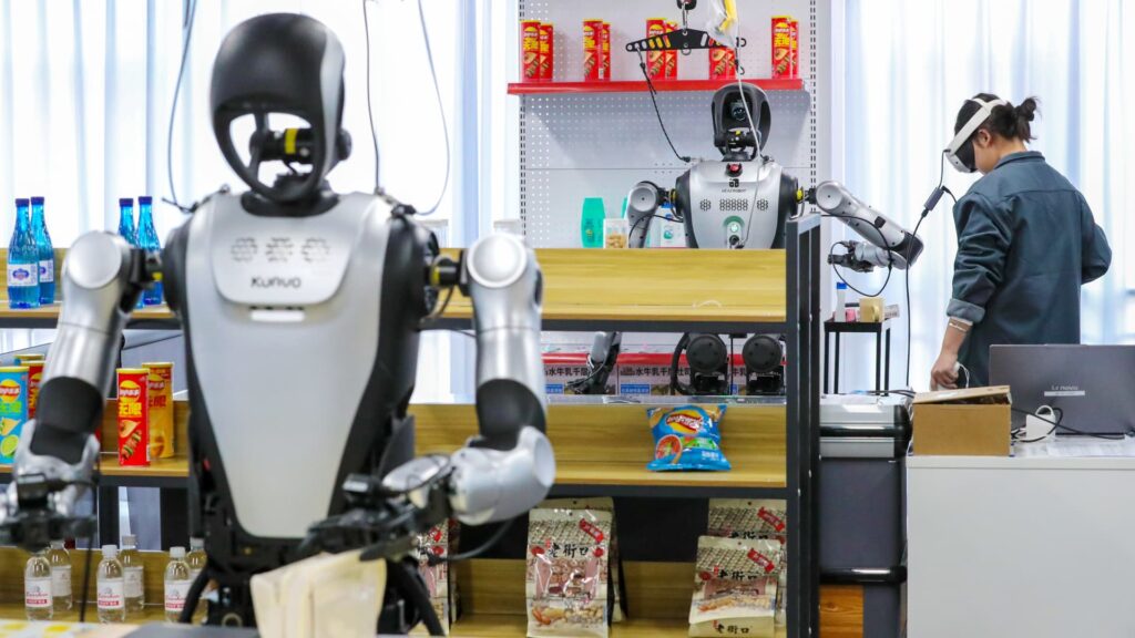 China is getting machines ready to work