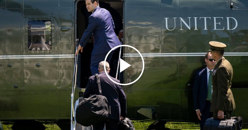 Secretary Rubio Says U.S. Made “Significant Progress” Toward Interim Deal with Iran