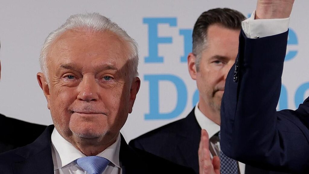 Germany's ailing Free Democrats pick 74-year-old leader