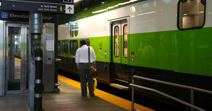 GO train service suspended after pedestrian struck in Markham