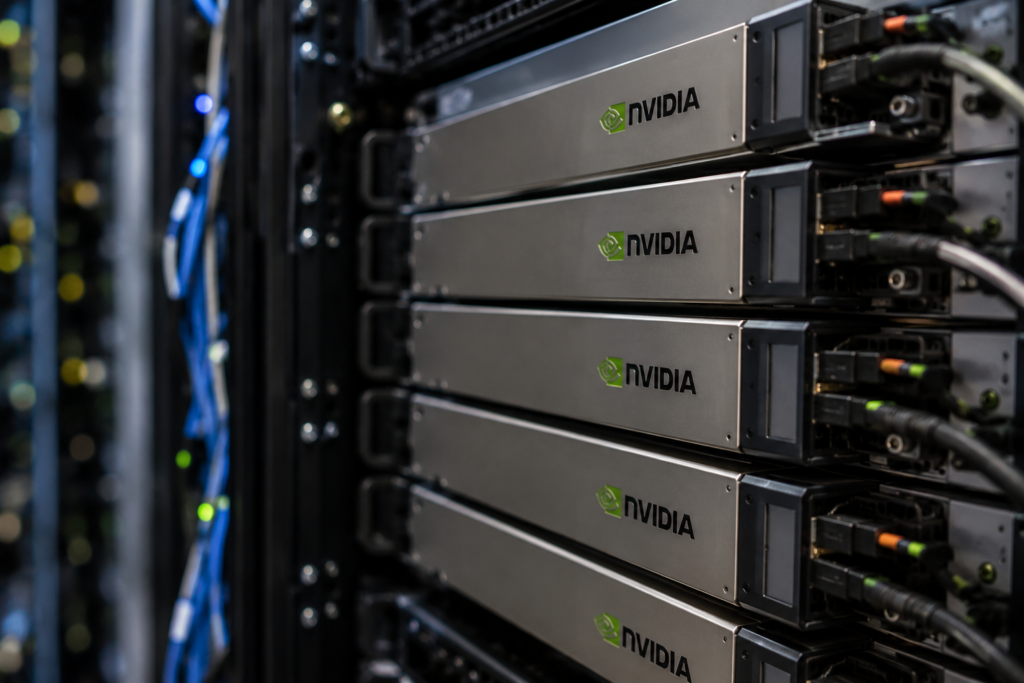 Nvidia delivers record revenue but stock falls on AI growth concerns
