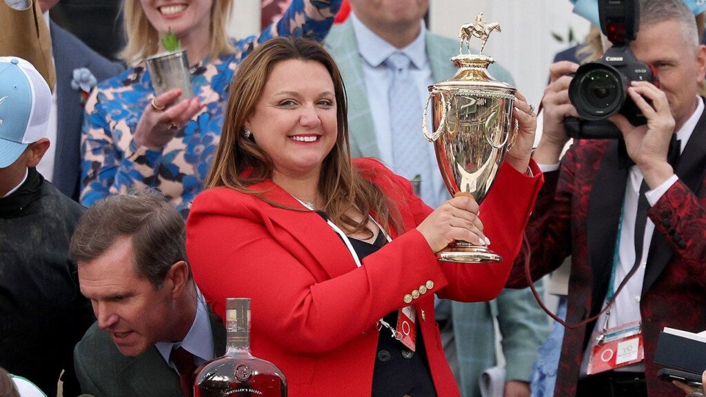 Golden Tempo’s trainer Cherie DeVaux reflects on historic Kentucky Derby win