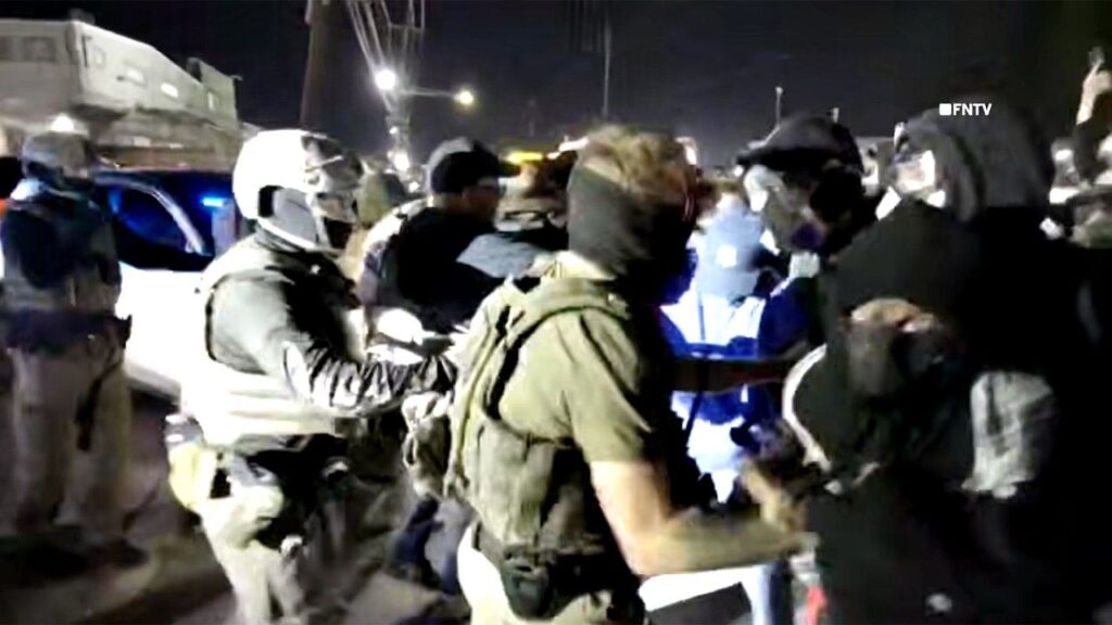 DHS says 2 arrested after anti-ICE agitators assault officers in Newark