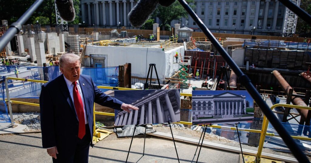 Attorney general files request to resume ballroom construction, citing latest White House shooting