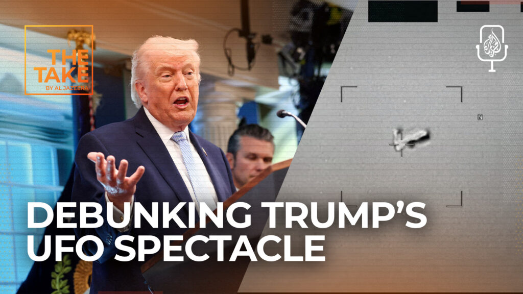 Is the Pentagon’s UFO dump a political distraction?