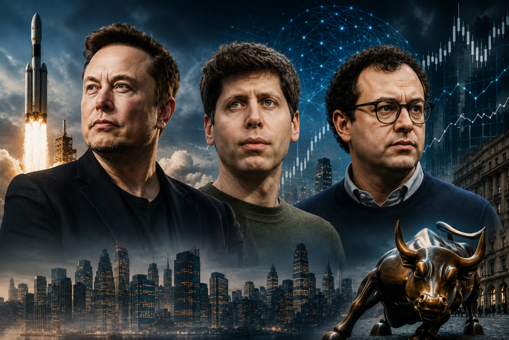 Fears and frenzy mount as SpaceX, OpenAI and Anthropic prepare for a $4T AI IPO wave