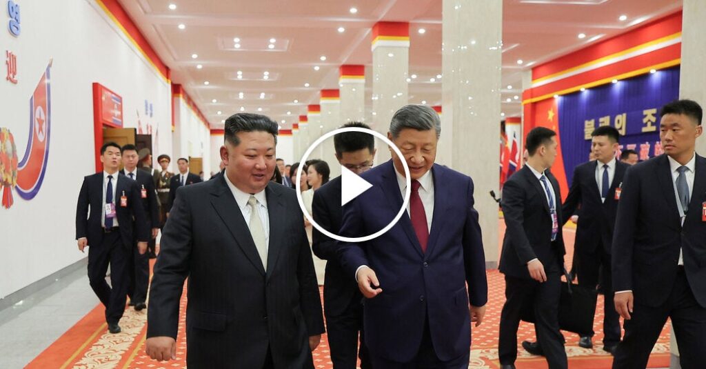 Xi Jinping Makes Rare Trip to North Korea to Court Kim Jong-Un