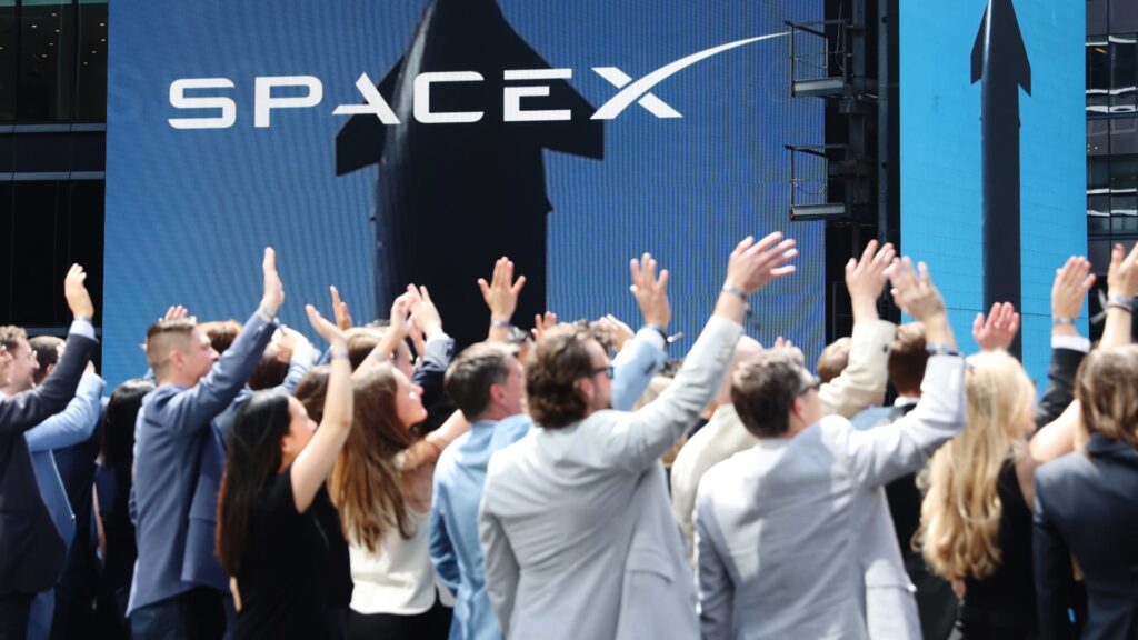 SpaceX gains 10% in premarket trading after 20% spike on Monday
