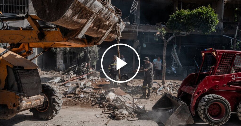 Displaced Lebanese Families Warned Not to Return Home