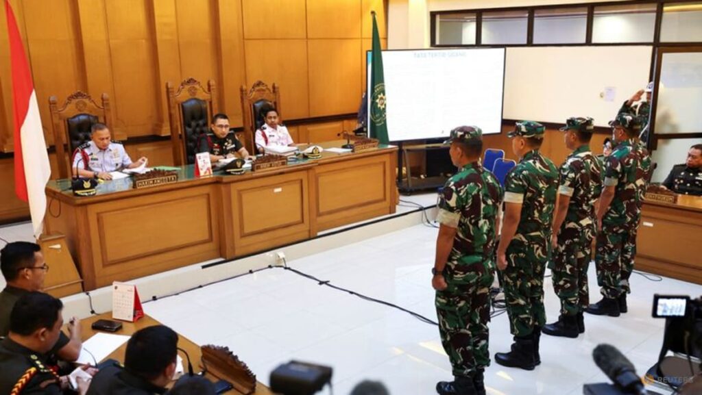 Indonesian military court jails four soldiers over acid attack on activist