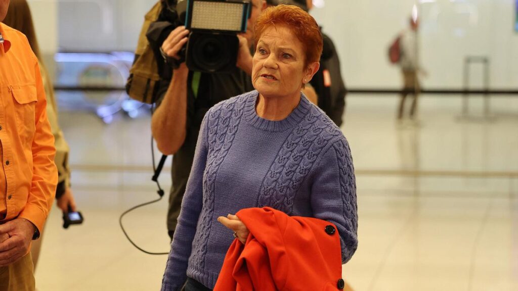 Editorial: Hanson hits town as One Nation woos WA