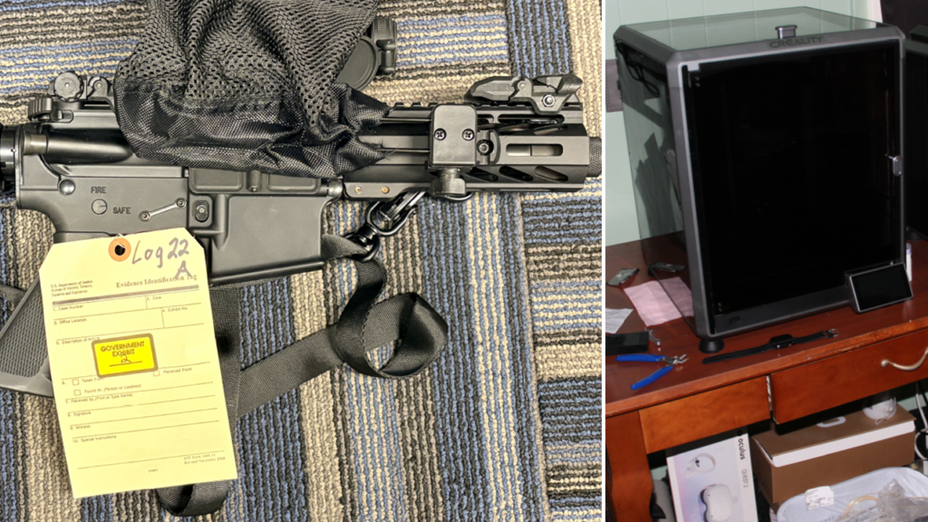 Air Force trainee convicted after ghost gun 3D printing lab found in home