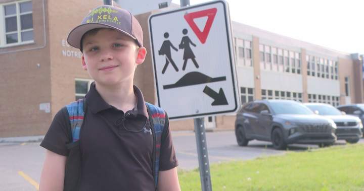 Quebec student’s school-zone safety petition reaches national assembly – Montreal