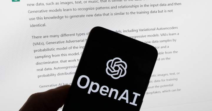Canadian mother sues OpenAI, alleging ChatGPT encouraged daughter’s suicide – National